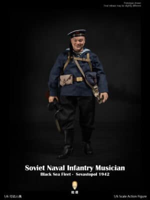 1/6 Scale FacePoolFigure Soviet Naval Infantry Musician Black Sea Fleet Sevastopol 1942 FP021B Special Edition