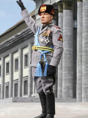 1/6 Scale 3R World War II Italian Benito Mussolini II Duce of PNF GM653