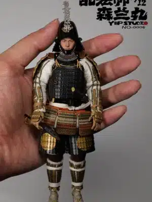 1/12 Scale 6 Inch Yep Studio Japanese Samurai Chaotic Mage-Ranmaru Mori No.0006