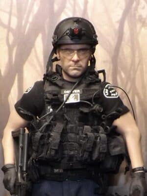 1/6 Scale Loose No Box Modern US Custom SWAT Action Figure as Pictured R289