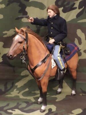 1/6 Scale Loose As Pictured Custom US Civil War US Horse And Rider For DID Dragon In Dreams Figures TC