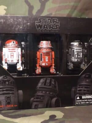 Star Wars Black Series 6 Inch Action Figure Astromech Droids R2-A3 R5-K6 R2-F2