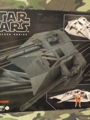 Star Wars Black Series 6 Inch Action Figure Snowspeeder With Dak Ralter