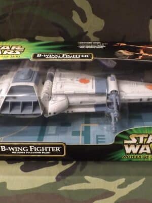 Star Wars Power Of The Jedi B-Wing With Sullustan Pilot