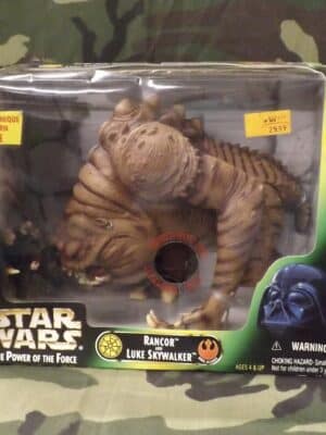 Star Wars The Power Of The Force Rancor And Luke Skywalker