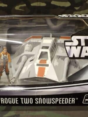 Star Wars The Saga Collection Rogue Two Snowspeeder Includes Zev Senesca
