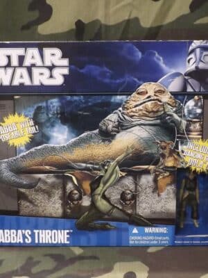 Star Wars Shadows Of The Dark Side Jabba's Throne Includes Dancing Girl Oola