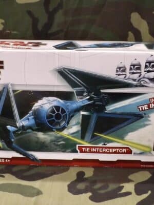 Star Wars Legacy Collection TIE Interceptor Includes TIE Interceptor Pilot