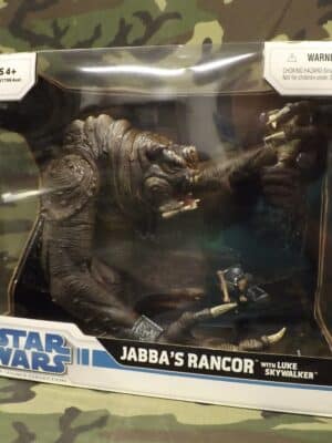 Star Wars Legacy Collection Jabba's Rancor With Luke Skywalker