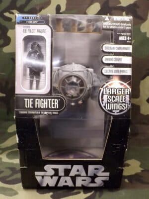 Star Wars The Saga Collection TIE Fighter Includes TIE Pilot Figure