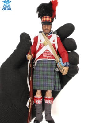**Coming Soon** 1/12 Scale 6 Inch Palm Hero Series Napoleonic British Angus British Army 42nd Regiment The Black Watch XN80040